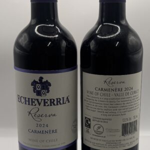 2025 - Echeverria - Reserva - Vaille Central - Carmenere